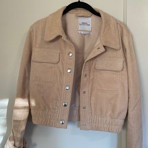Urban Outffiters Cropped Corduroy Jacket